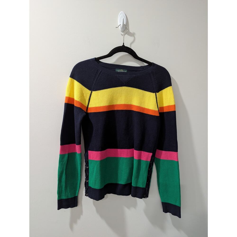 Lauren Jeans Co Ralph Lauren Waffle Knit Sweater